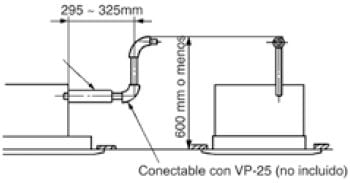 mhi Split Cassette 60×60 Inverter Bomba de calor FDTC Hyperinverter bomba drenaje