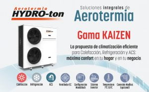 HYDRO-ton KAIZEN, Aerotermia para frío, calor y ACS